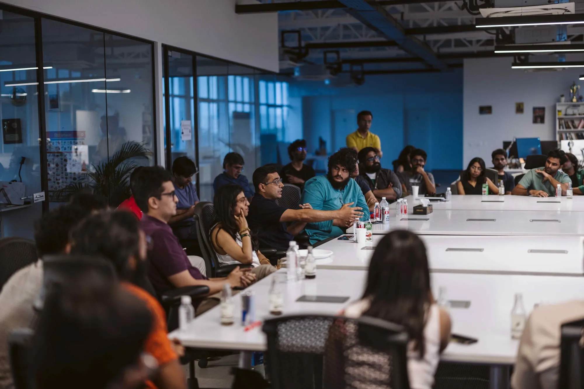Blue hour at Basedcon Bangalore